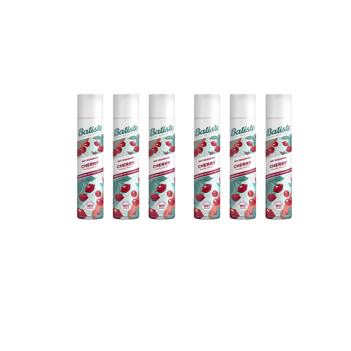 Batiste Instant Hair Refresh Dry Shampoo Cherry 200ml - Pack of 6