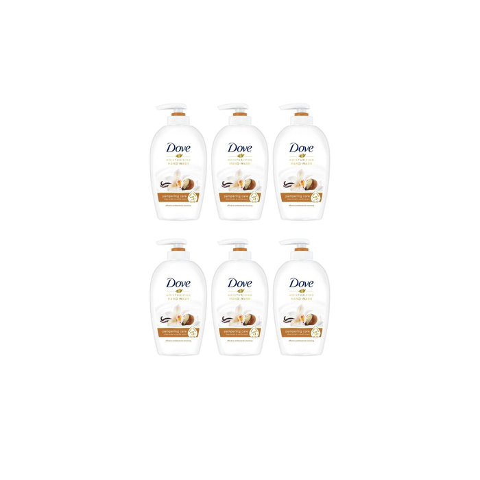 Dove Caring Handwash With Shea Butter 250ml - Pack of 6