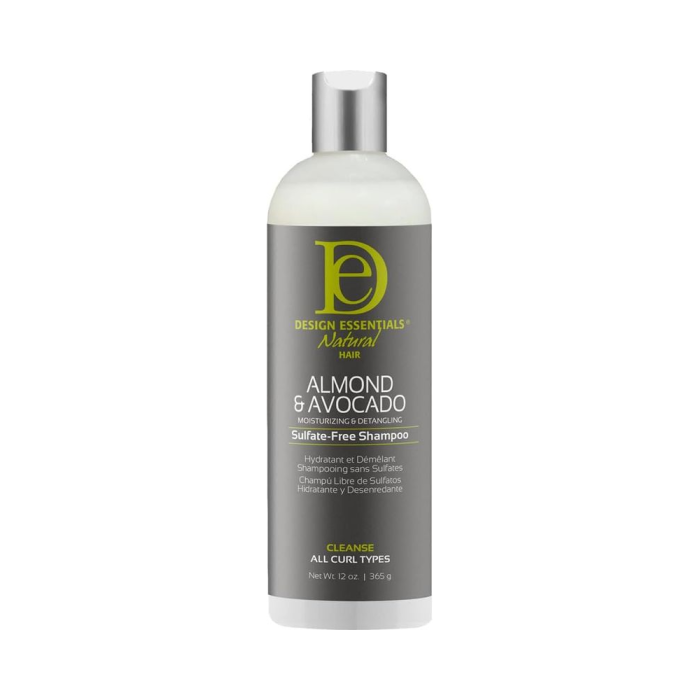 Design Essentials Almond & Avocado Sulfate free Shampoo 12oz