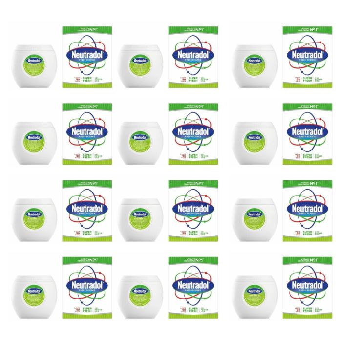 Neutradol Gel Odour Deodorizer Super Fresh 135g - Pack of 12