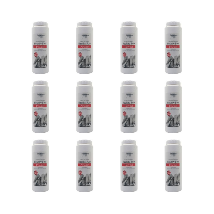 Silverlene 75g anti-fungal powder treats and prevents athlete's foot infection