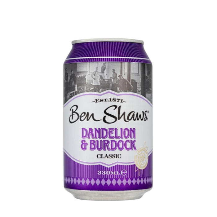 Ben Shaws Dandelion & Burdock Classic Can Est. 1871 330ml