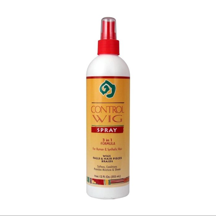 African Essence Wig Control Spray 3 in 1 Formula 355ml