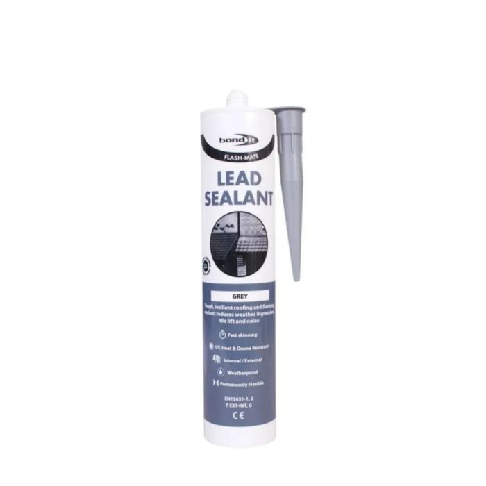 Bond It Flash Mate Lead Roofing Sealant Grey for Leak Repair 310 ml