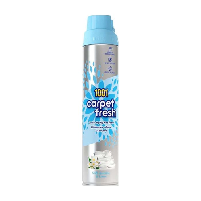 1001 Carpet Jasmine Linen & White Flowers Odour Remover Spray 300ML