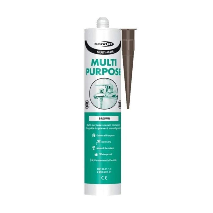Bond It Multi-Mate Brown Multipurpose Sealant 310ml 