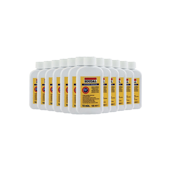 Soudal Silicone Remover White 100ml - Pack of 12