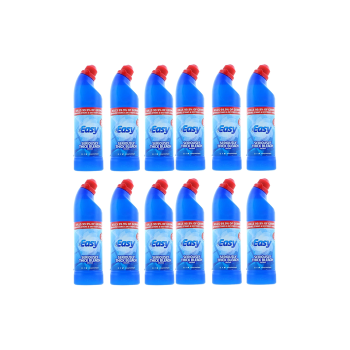 Easy Seriously Thick Bleach Original 750ml - Pack of 12