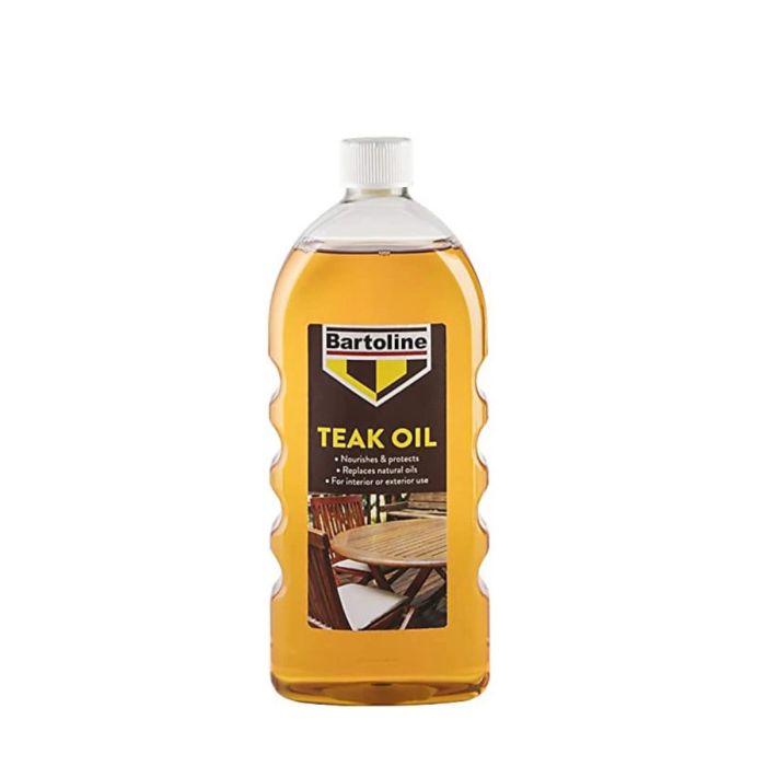 Bartoline Teak Oil Nourishes & Protects Wood 1 Litre