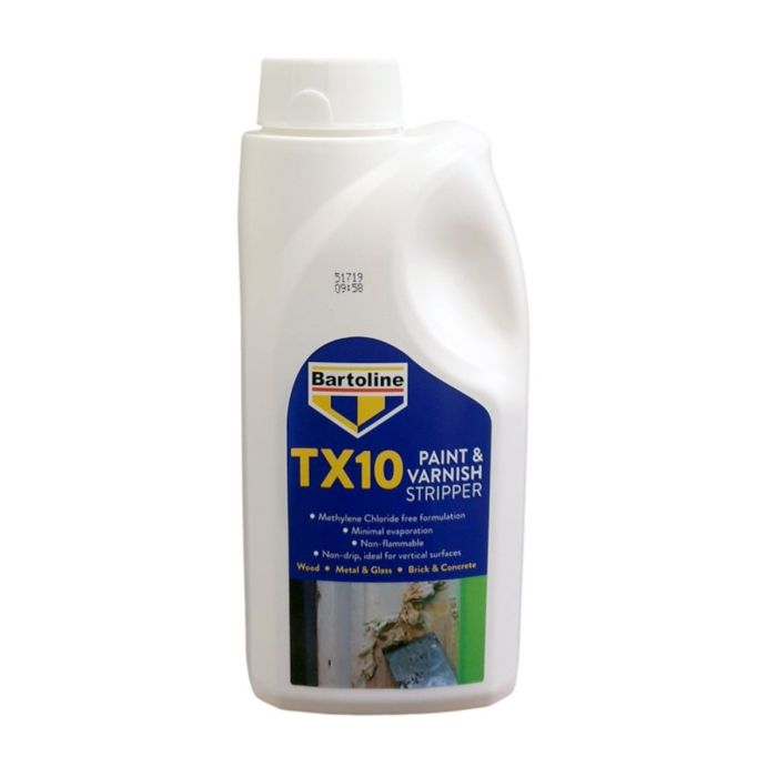 Bartoline TX10 Paint and Varnish Stripper 1 Litre