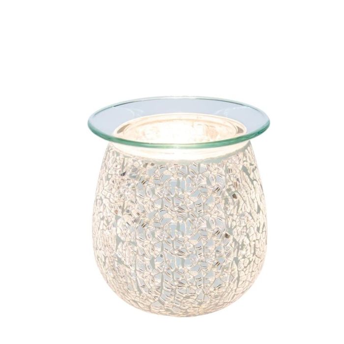Airpure Mosaic Silver Electric Wax Melter with Backlight