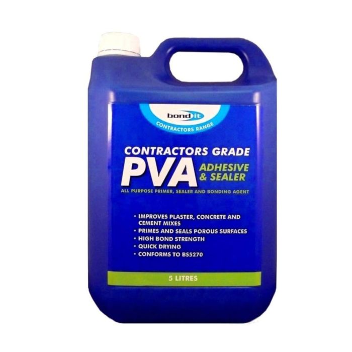 Bond it PVA Contractors Grade Adhesive & Sealer 5L