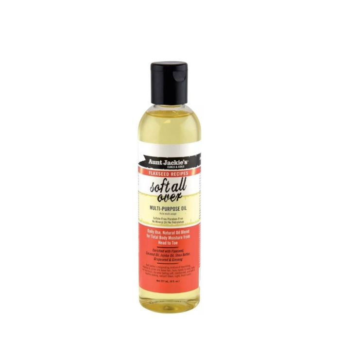 Aunt Jackies Flaxseed Recipes Soft All Over Multi Purpose Oil 237ml