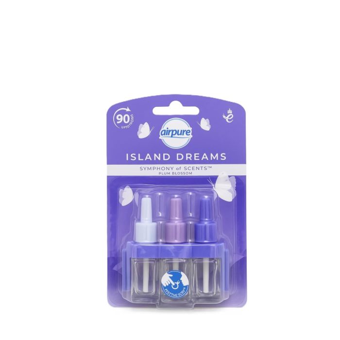Airpure Symphony of Scents Plug-in 3 Refills Island Dreams