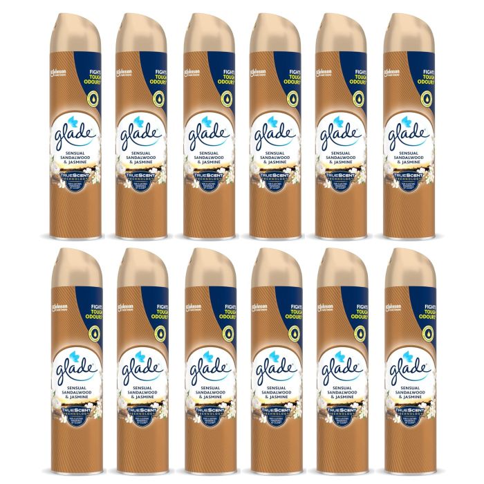 Glade Sensual Sandalwood and Jasmine room spray 300ml air freshener
