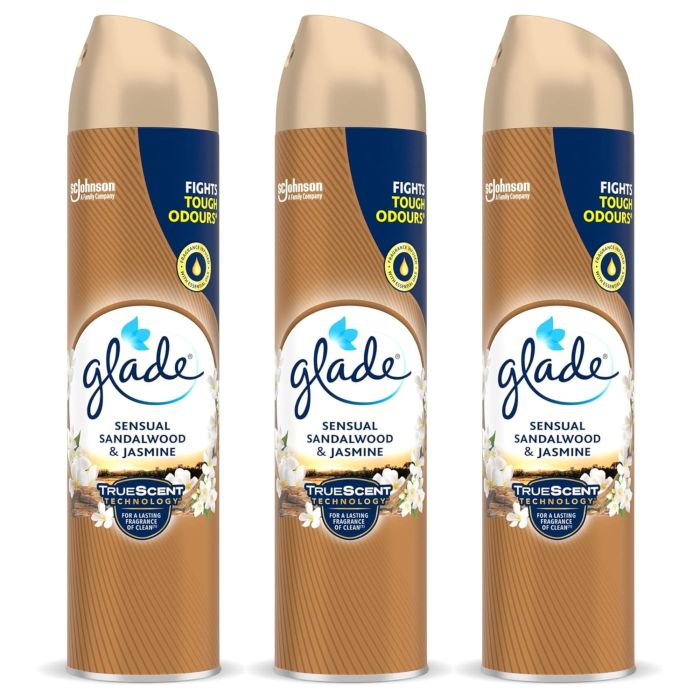 Glade Sensual Sandalwood and Jasmine room spray 300ml air freshener
