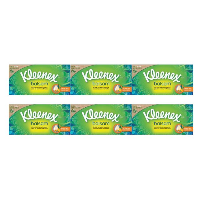 Kleenex Balsam Protective Balm Facial Tissues 64's