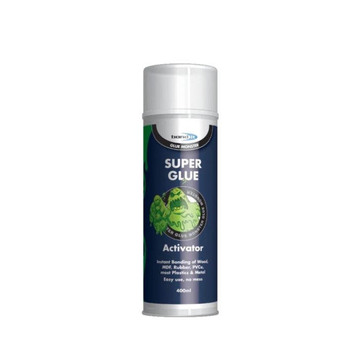Bond It Glue Monster Super Glue Activator Spray 400ml