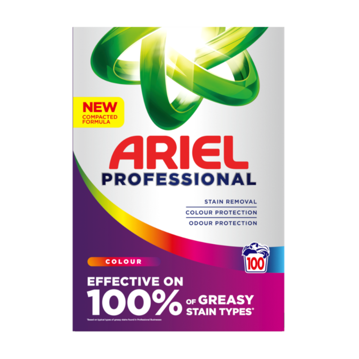 Ariel professional colour protection laundry detergent 100 washes