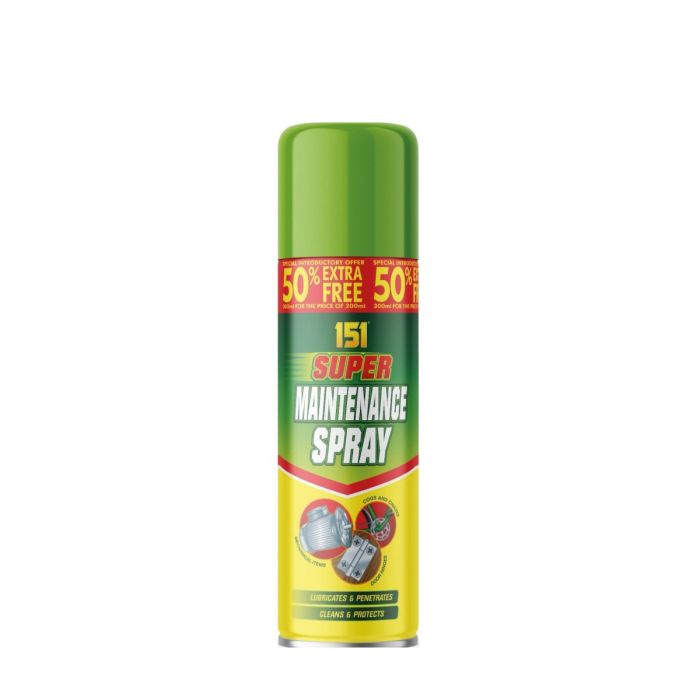 151 Super Maintenance Spray for Lubrication & Protection 300ML