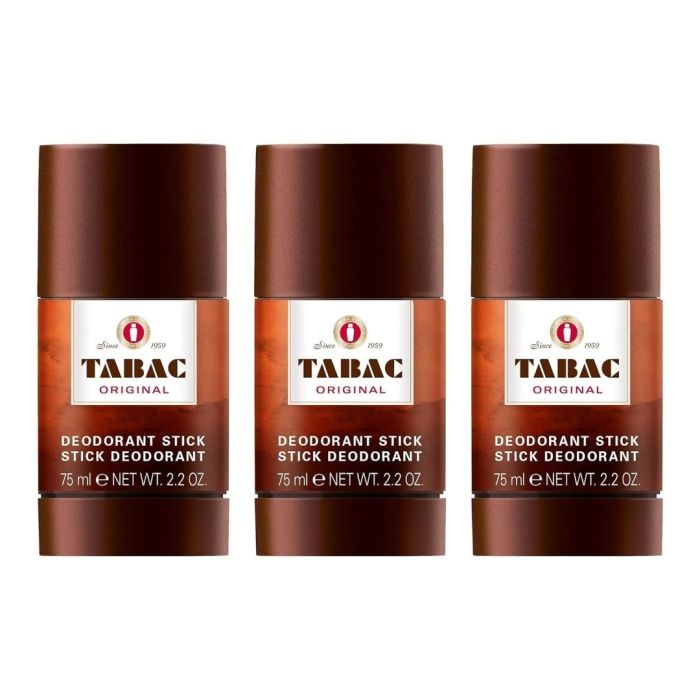 Tabac Original Deodorant Stick 75ml - Pack of 3
