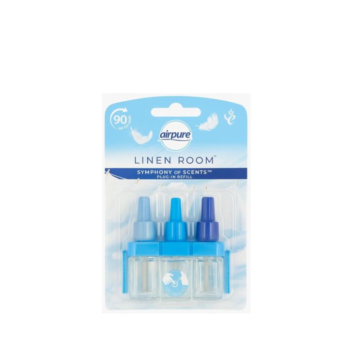 Airpure Symphony of Scents Plug-in 3 Refills Linen Room