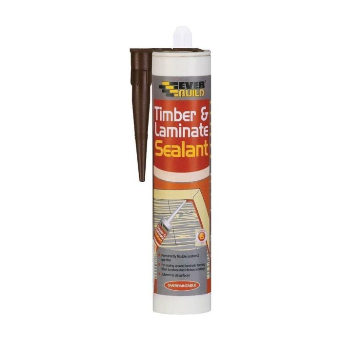 Everbuild Timber & Laminate Sealant Oak 300ml 