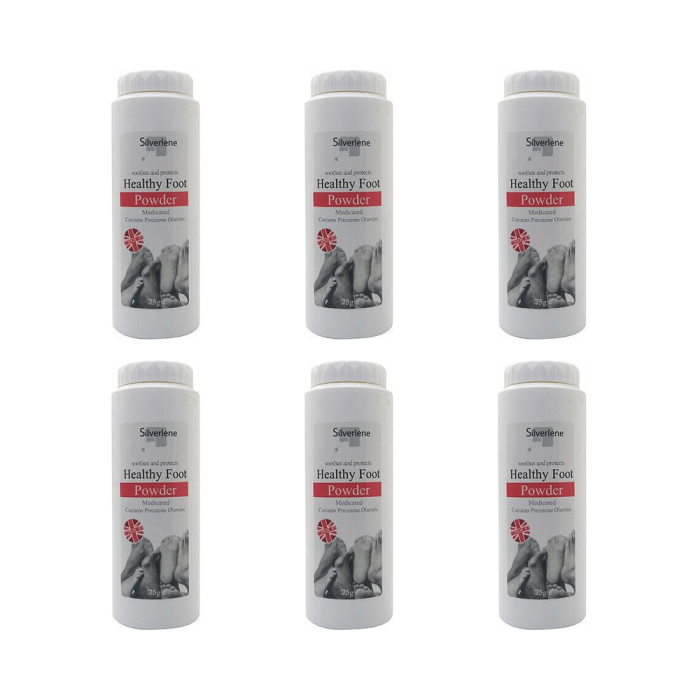 Silverlene 75g anti-fungal powder treats and prevents athlete's foot infection