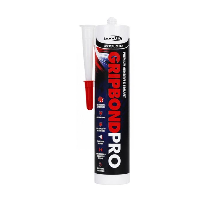 Bond‑It Gripbond Pro Sealant & Adhesive Crystal Clear EU3
