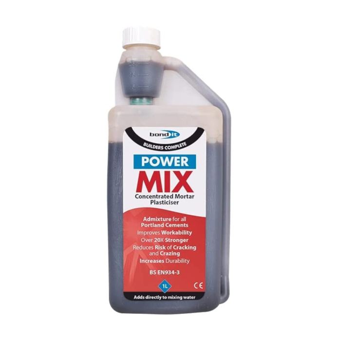 Bond It Builders Complete Power Mix Concentrated Mortar Plasticiser 1L