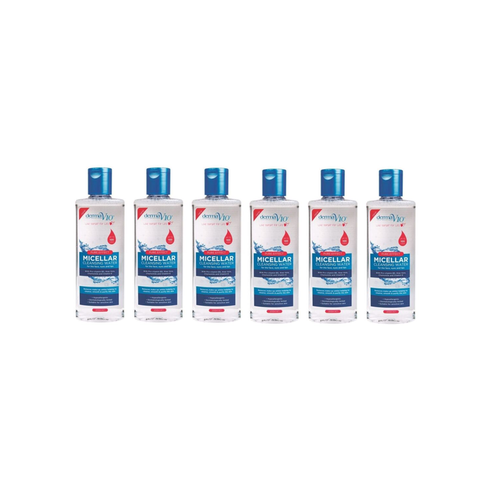 Derma V10 Micellar Cleansing Water Removes Makeup & Cleanses Skin 200ml
