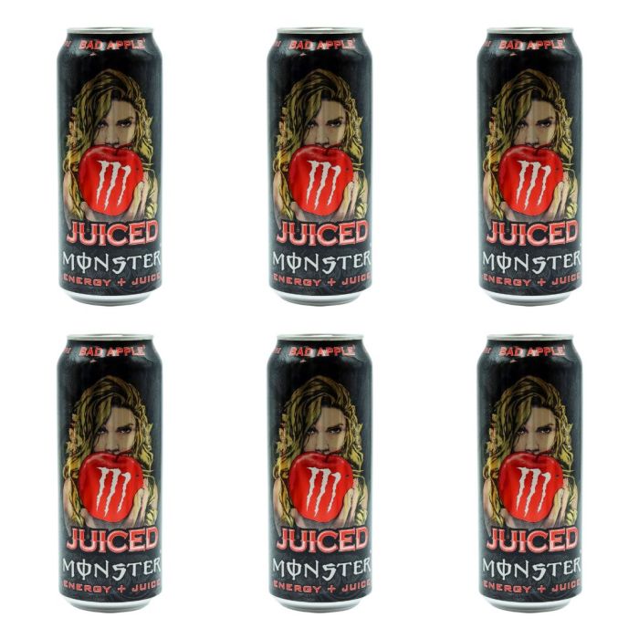 Monster Energy Bad Apple 500ml can refreshing apple energy drink
