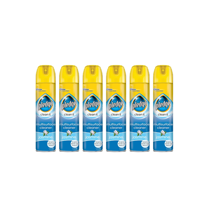 Pledge Clean it MultiSurface Cleaner Jasmine 250ML - Pack of 6