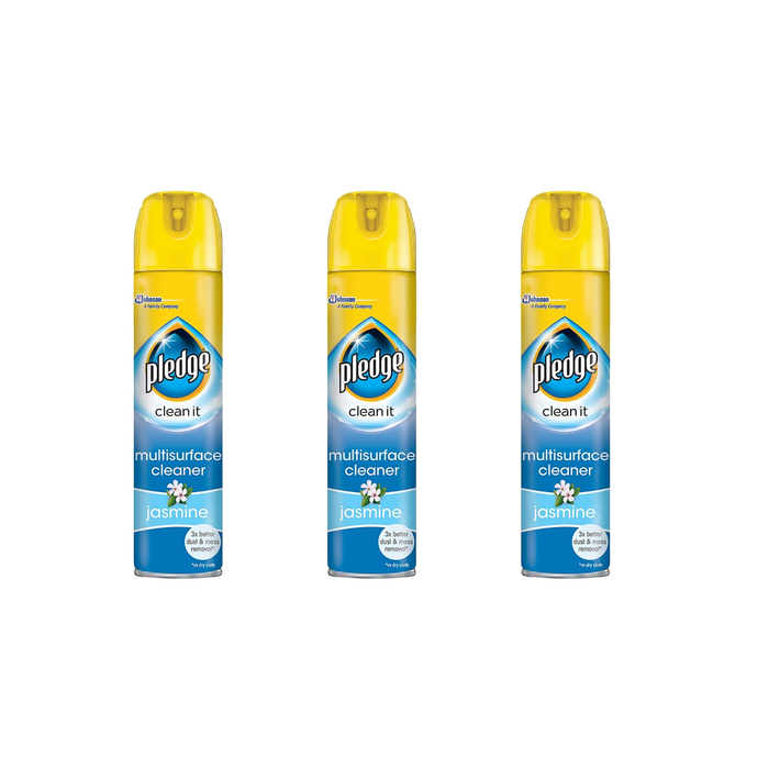 Pledge Clean it MultiSurface Cleaner Jasmine 250ML - Pack of 3