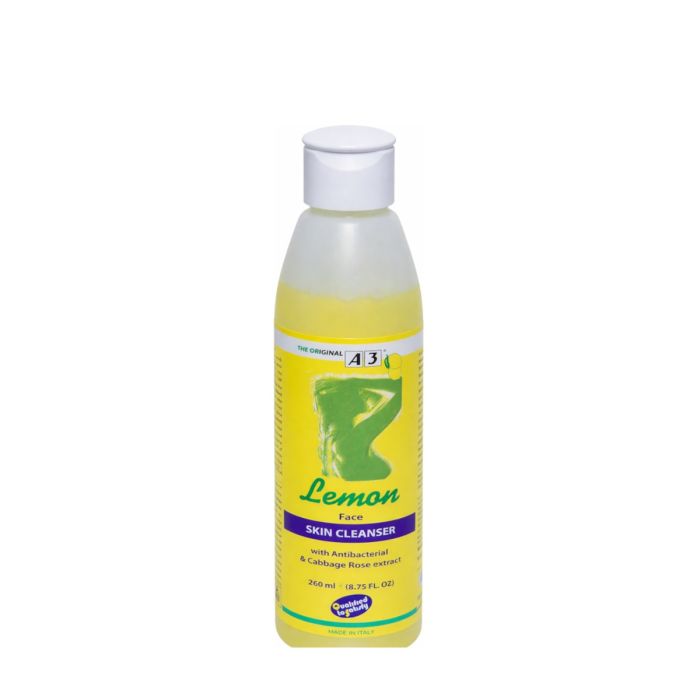A3 Lemon Skin Cleanser with Antibacterial Rose Extract 260ml