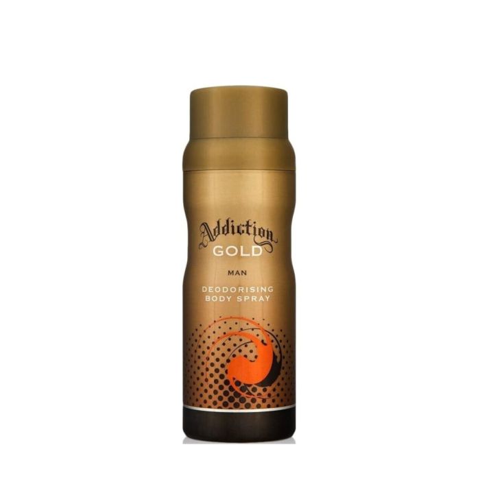 Addiction Gold Deodorant Body Spray Men 150ML