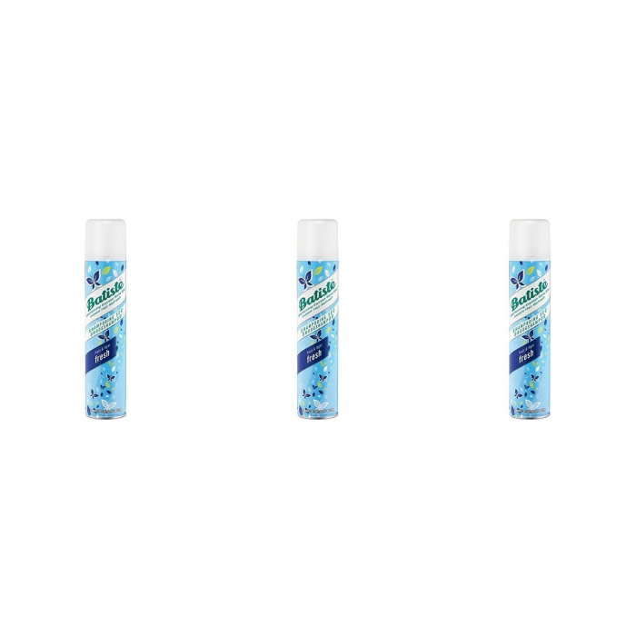 Batiste Fresh Dry Shampoo For Hair Refresh 200ml - Pack of 3