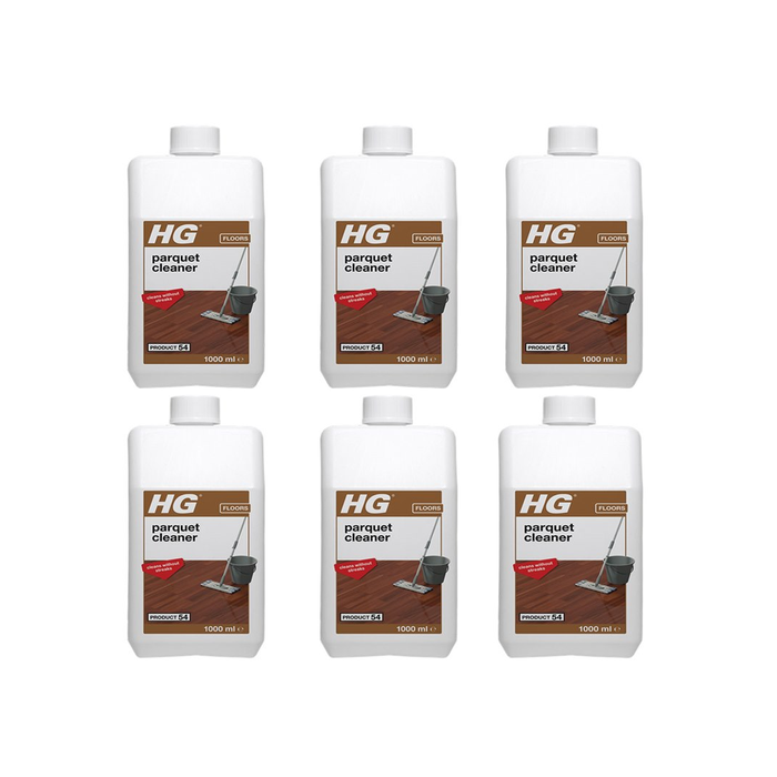 HG Parquet Cleaner Product 54 - 1000ml - Pack of 6