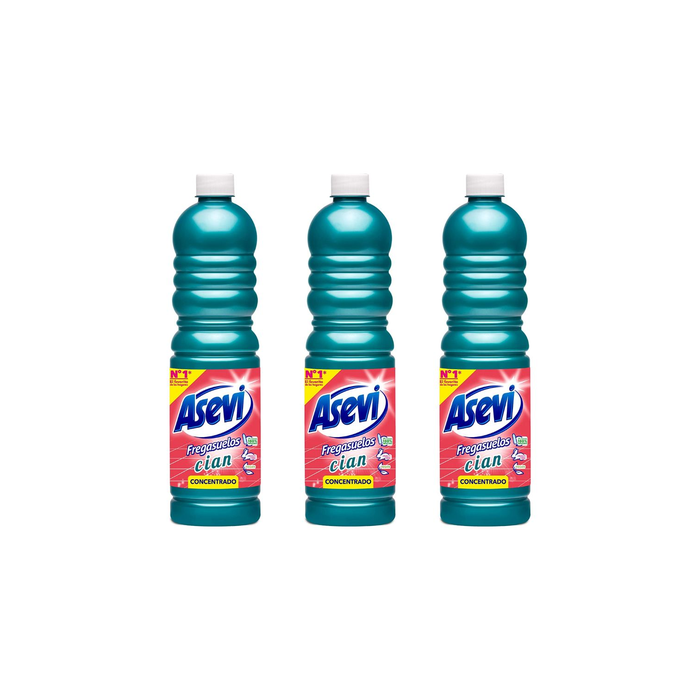 Asevi Concentrated Floor Cleaner Cian 1 Litre