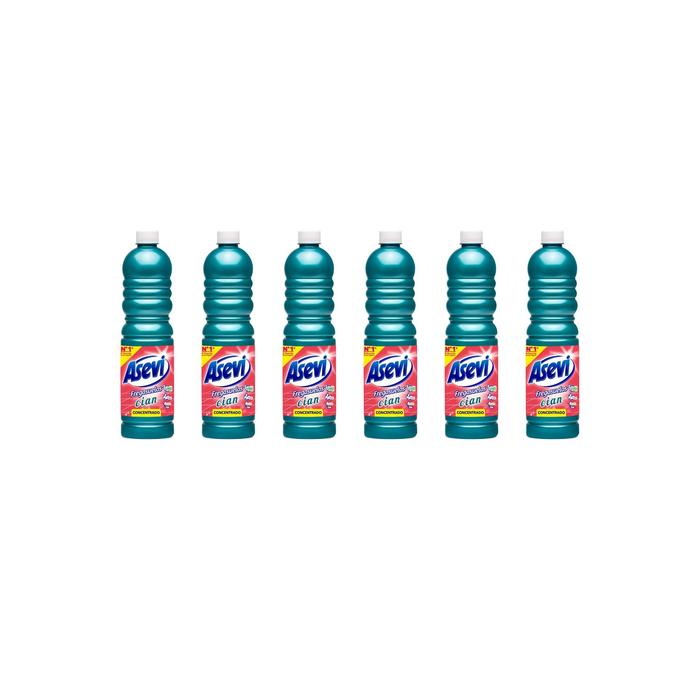 Asevi Concentrated Floor Cleaner Cian 1 Litre