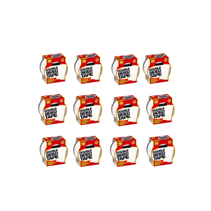 151 Double Sided Adhesive Tape for Instant Bonding 10M - Pack of 6