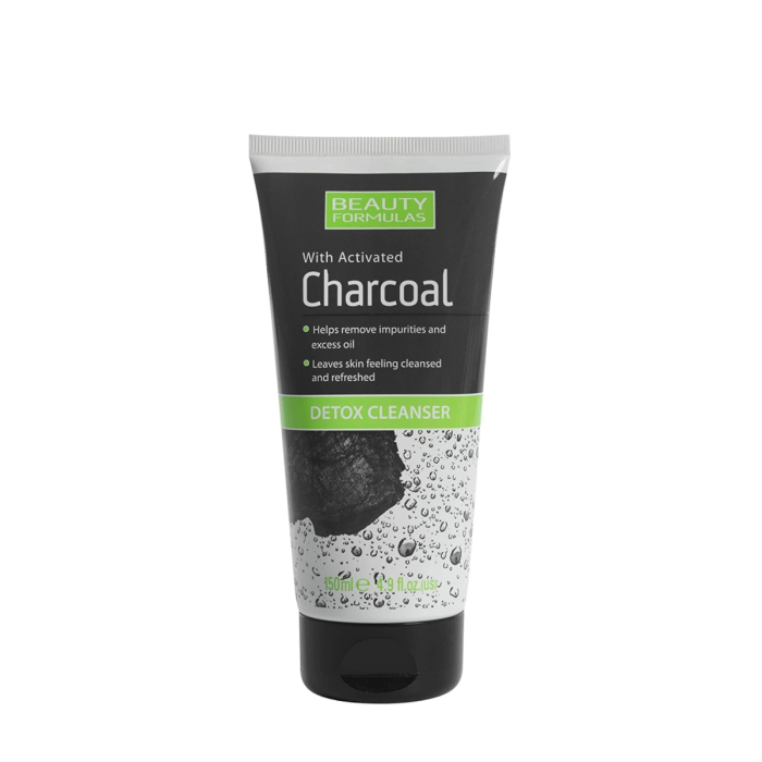 Beauty Formulas Activated Charcoal Detox Cleanser 150ml