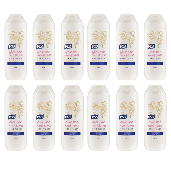 VO5 Give Me Moisture Conditioner With Infused Vital Oils 250ml - Pack of 12