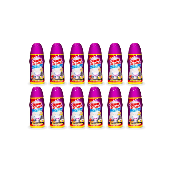 Elbow Grease Foaming Toilet Cleaner Berry Blast 500g bottle
