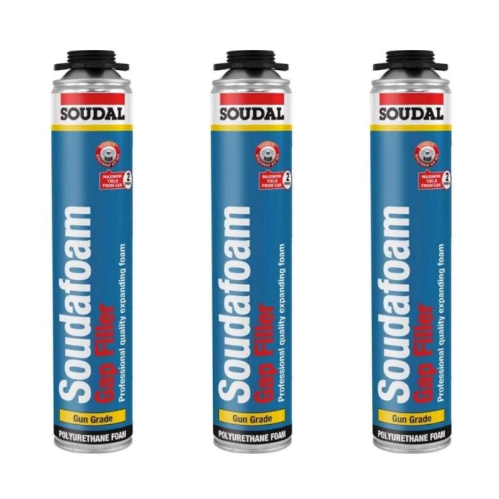 Soudal Soudafoam Gap Filler Gun Grade 750ml