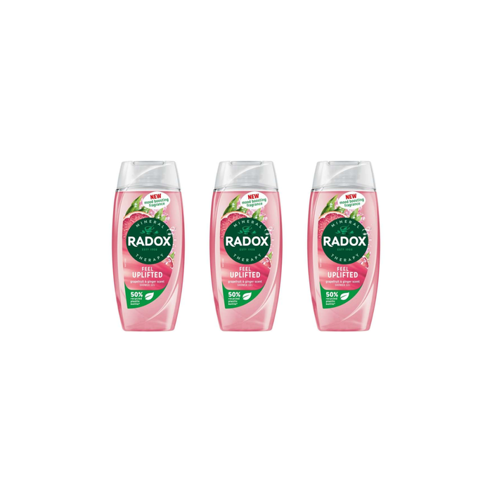 Radox Feel Uplifted Shower Gel 250ml - Pack of 3