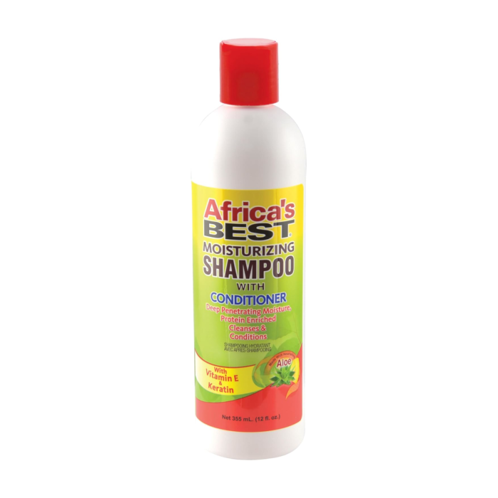 Africas Best Moisturizing Shampoo with Conditioner 12oz