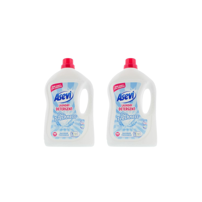 Asevi Laundry Detergent Washing Liquid 40 Wash 2.4L