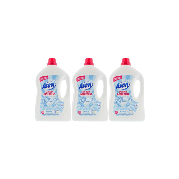 Asevi Laundry Detergent Washing Liquid 40 Wash 2.4L
