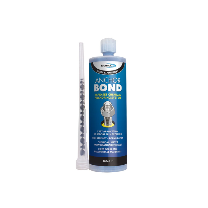 Bond It Anchor Bond Rapid Set Chemical Anchoring System 400ml